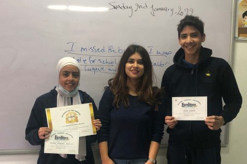 Annual English Smart Notebook Competition Winners 2021- 2022